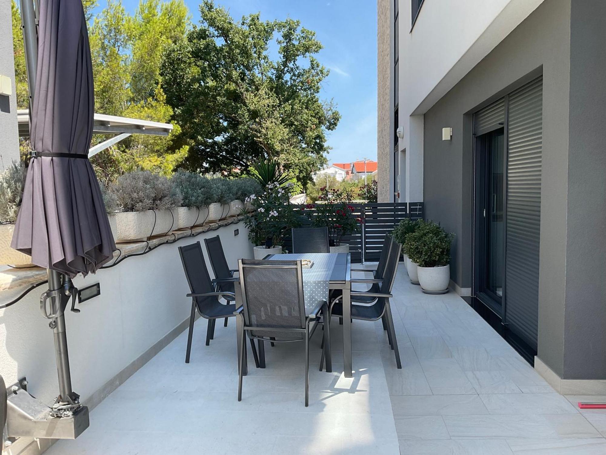 Apartman Darija Sukošan Dış mekan fotoğraf